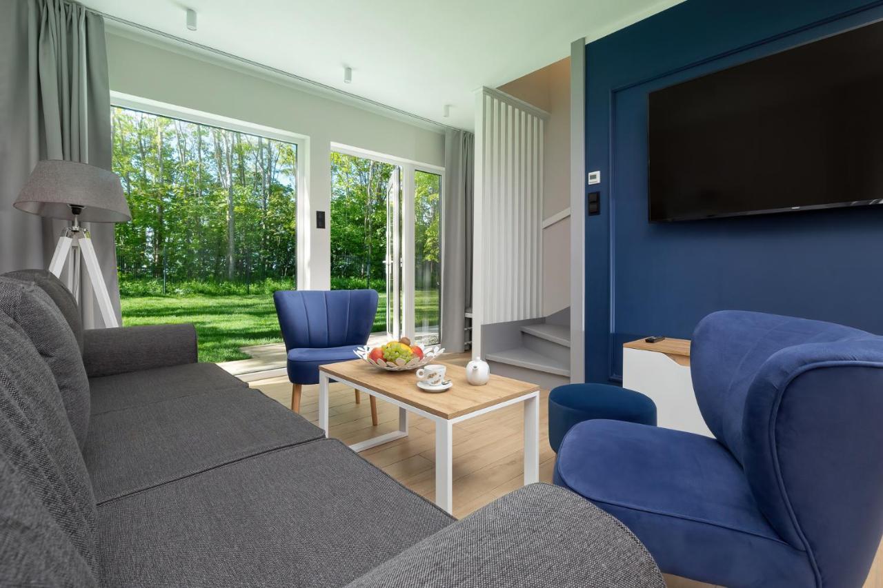 Domki Villa Hoff Resort Trzęsacz Esterno foto