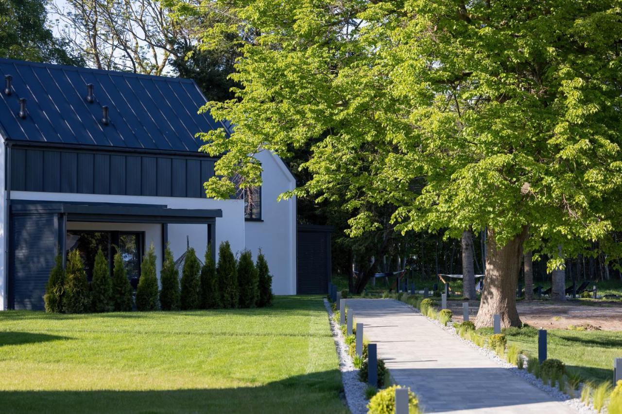 Domki Villa Hoff Resort Trzęsacz Esterno foto