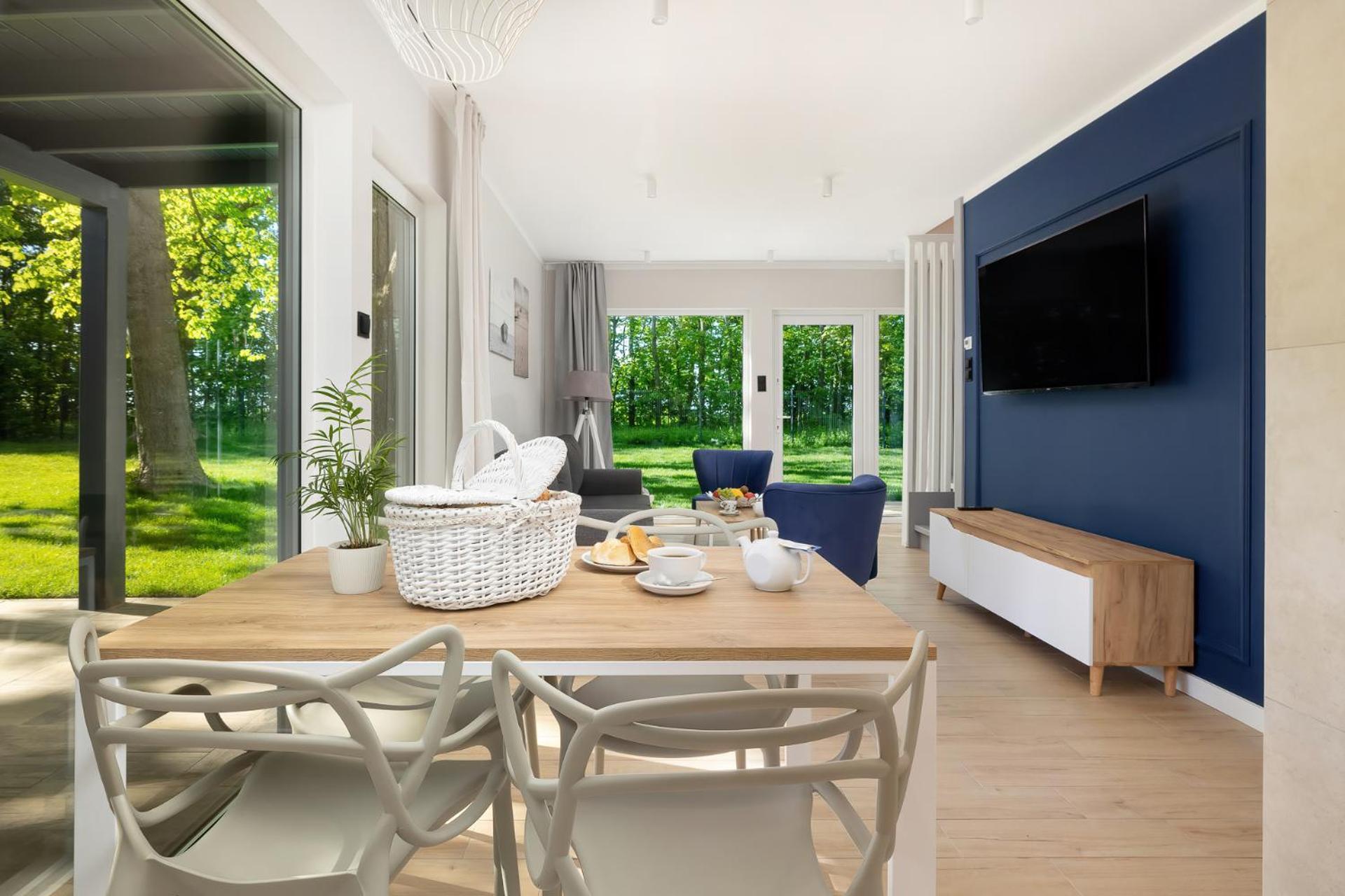 Domki Villa Hoff Resort Trzęsacz Esterno foto